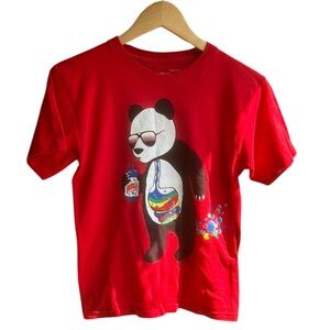 Riot Society Red Panda Graphic Tees - Short Sleeve